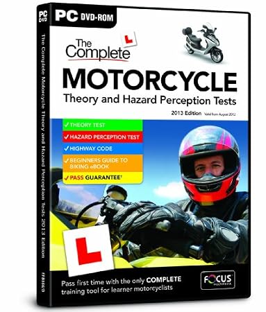 Complete Motorcycle Theory and Hazard Perception Tests 2013 (PC)