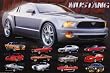 Mustang (Evolution) Art Poster Print - 24x36