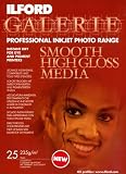 Electronics : Ilford Galerie Smooth High Gloss Inkjet Media, A3+, 25 sheets