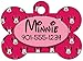 Disney Minnie Mouse Pet Id Tag for Dogs & Cats Personalized w/ Name & Number