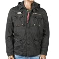 Alpha Industries M65 Rod mit Innenfutter und Kapuze, oliv oder greyblack