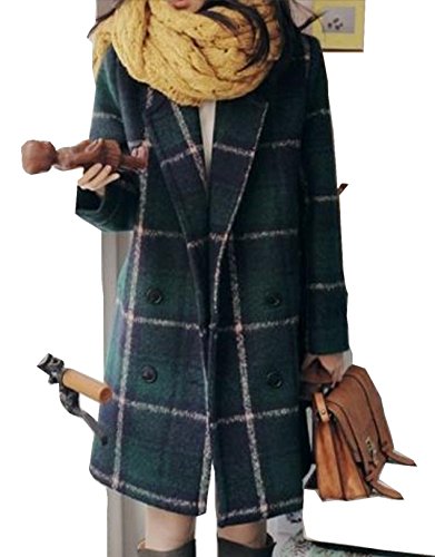 コート チェック タータンチェック カシミヤ混 長袖 ジャケット ブルゾン カジュアル フェミニン エレガント 大きいサイズ アウター 通勤 OL オフィス レディース 美脚 秋物 冬物 可愛いスカーフ付き m336