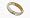 10 karat Ladies Two-Toned Flat Style 5mm Gold Wedding Ring - 6.25