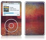 iPod Video GelaSkin Sunset in Venice by Claude Monet - Designer Adhesive Case Skin
