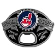Cleveland Indians Bottle Opener Tailgater Belt Buckle - MLB Baseball Fan Shop Accessories