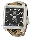 TAG Heuer Midsize Monaco Diamond Accented Automatic Python Leather Watch #WW2116.FC6217