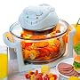 Secura Halogen Infrared Turbo Oven Pro, 2010 Delux Package w/Extender Ring;Tong;Cook Racks 777MH