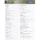 Key Formula Guide for Statistics for Managers Using Excel and Student CD Package by David M. Levine