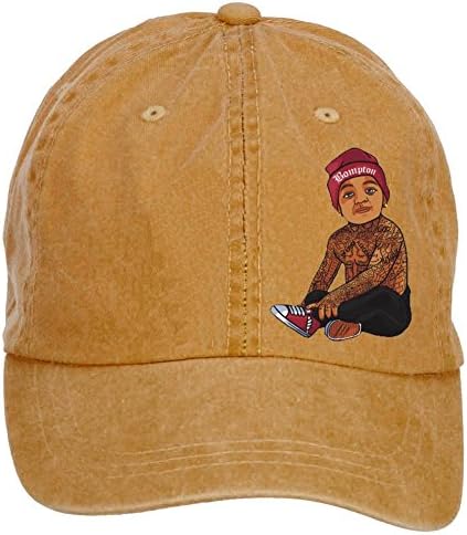 ClShrt Unisex Washed Adjustable YG 400 Funny Bompton Cartoon Cotton Baseball Cap
