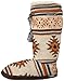 Muk Luks Women's Tall Grommet Desert Star Knee-High Boot Slipper