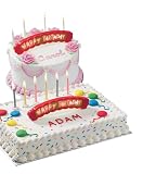 Happy Birthday Cake Decoration, Music and Light Show