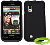 CrazyOnDigital Black Rubberized Hard Case For Samsung Fascinate i500