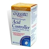 Equate - Acid Controller, Maximum Strength 20 mg, 50 Tablets Compare to Pepcid AC Acid Reducer