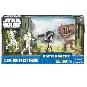 Star Wars 3 3/4 In Battle Pack - Droids And Clones 1