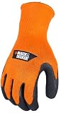 Black & Decker Textured Rubber Coated Gripper Work Gloves