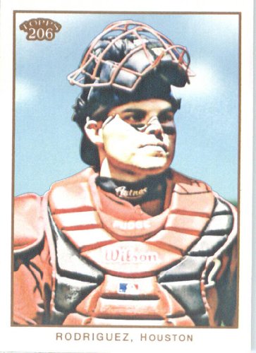 2009 Topps 206 #21 Ivan Rodriguez - Houston Astros (Baseball Cards)