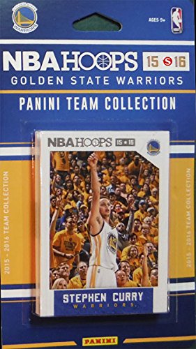 Golden-State-Warriors-2015-2016-Hoops-Basketball-Factory-Sealed-10-Card-NBA-Licensed-Team-Set-with-Stephen-Curry-Plus