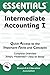 Intermediate Accounting I Essentials (Essentials Study Guides)
