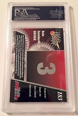 1994 High Gear Dale Earnhardt Jr Signed RC Rookie Card Slabbed - PSA/DNA Certified - Autographed NASCAR Cards