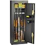 HOMAK HS30003660 8-Gun Security Cabinet, Silver Vein
