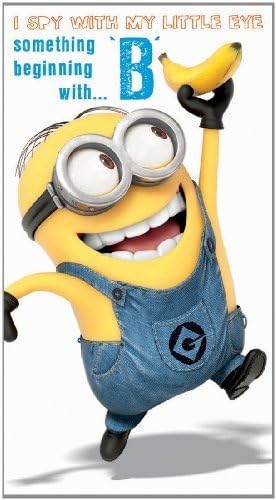 Despicable Me 2 Type 1 General Birthday Card by Danilo Promotions