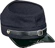 Navy Blue Confederate Army Civil War Kepi