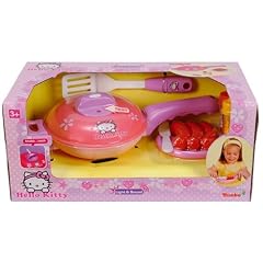 Simba 104738413 - Hello Kitty Pfannenset, 9-teilig, 14 cm
