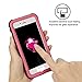 iPhone 7 Waterproof Case, Merit Shield Series Shockproof Dirt-proof Protective cover, Snow-proof Underwater IP68 Waterproof Case for iPhone 7 (Pink)