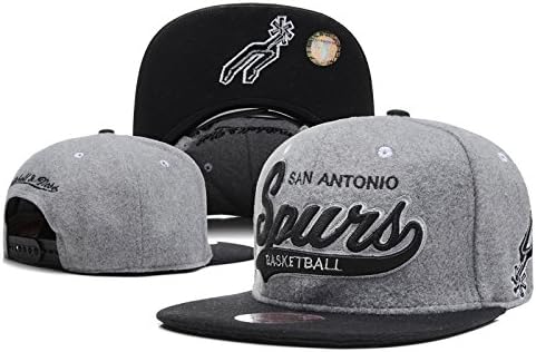 Unisex Adjustable Hip Hop Fans Support Hats Snapback Baseball Caps (San Antonio Spurs)