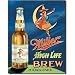 Miller High Life Brew Milwaukee Beer in Bottle Retro Vintage Tin Sign