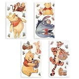 Winnie the Pooh Watercolor Wall Stickers