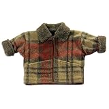 Buy Cheap Corky & Company - Infant Boys Fleece Plaid Jacket, Tan, Red Shopping
