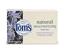 Tom's of Maine Natural Care Moisturizing Soap, Lavander, 4-Ounce Bar (Pack of 6)