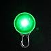 Green Dog Safety LED Light Clip for Collar Peg Cat Night