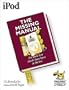 iPod: The Missing Manual