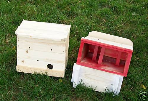 2 Chickadee Roosting Boxes