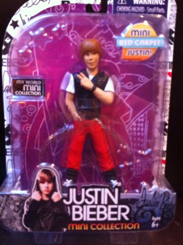 Justin Bieber 5- inch Mini Figure Collection-Red CarpetB005FLSTU2