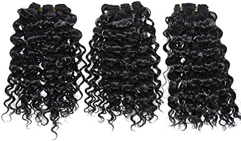 Savena Synthetic Hair 6Bundles/lot 300g 50g/Bundle Synthetic Hair Weft (1#)