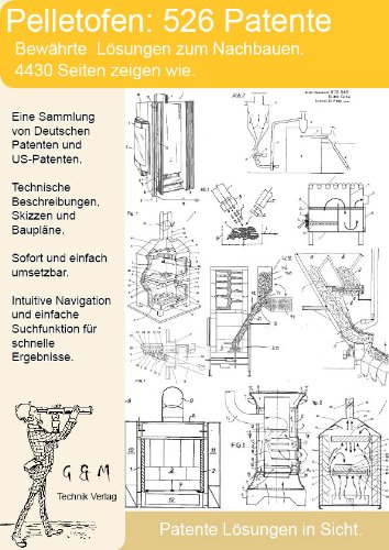 Pelletofen. Pellets herstellen: Nutzen Sie 526 Patente!