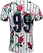 URBAN K Men's designer T-shirt Floral 99