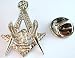 Harley Davidson Motorcycle HOG Masonic Freemason Lapel Pin