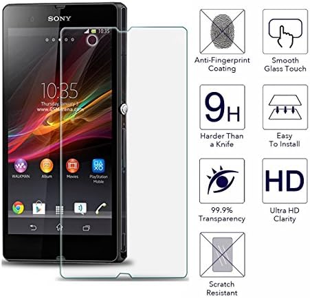 Tempered Glass Magic Premium Film Ultra Clear Front Screen Protector Protective Screen Anti-fingerprint Ultrathin for Sony (Xperia Z / L36h / C6603)