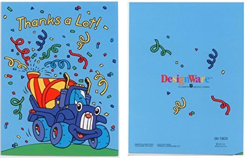 Construction Party Thank You Cards - 8 pack