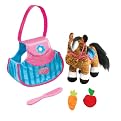 Pucci Pups Pony in Blue Carrier Bag - Brown