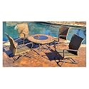 Tortuga Captiva 5 Piece Outdoor Living Chat Set