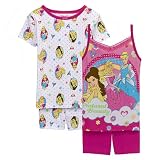 Girls' Princess 4-pc. Pajama Set - Pink