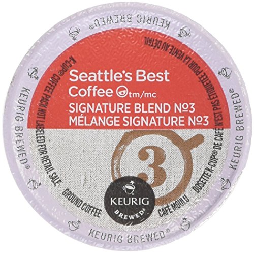 Seattles Best Coffee Signature Blend Number 3, Medium & Balanced K-cup 16 Packs