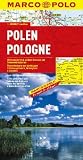 Produkt-Bild: MARCO POLO L&auml;nderkarte Polen 1:800.000: Mit landschaftlich sch&ouml;nen Strecken und Sehensw&uuml;rdigkeiten. &Uuml;bersichtskarte zum Ausklappen, Entfernungstabelle, Ortsregister, 6 Citypl&auml;ne