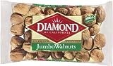 Diamond Nuts Jumbo Walnuts, In-Shell, 16-Ounce Bags (Pack of 8)