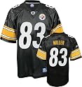 Heath Miller Pittsburgh Steelers Black NFL Replica Jersey